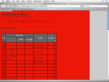 MacOSX/Safariの表示