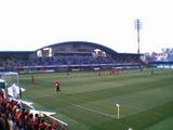 試合前のアップ風景