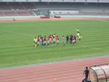 試合前に挨拶