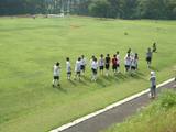 試合後に挨拶