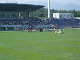 試合開始