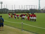 試合終了後の挨拶