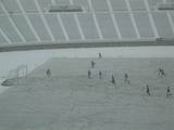 雪中の攻防