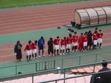 試合終了後に挨拶